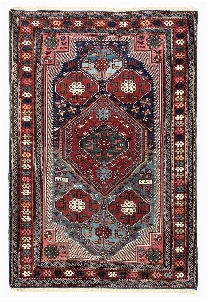 Tappeto Shirvan Baku, Caucaso inizio XX secolo  - Auction antique rugs - Cambi Casa d'Aste
