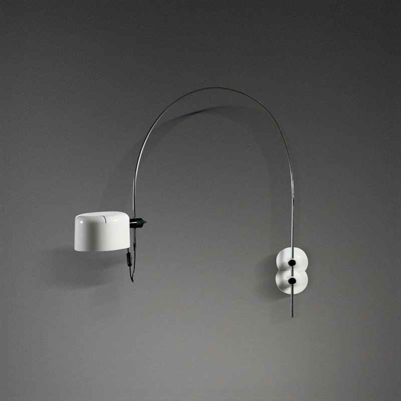 A J. Colombo, wall lamp mod. Coupè, Italy, 1967  - Auction Design - Cambi Casa d'Aste