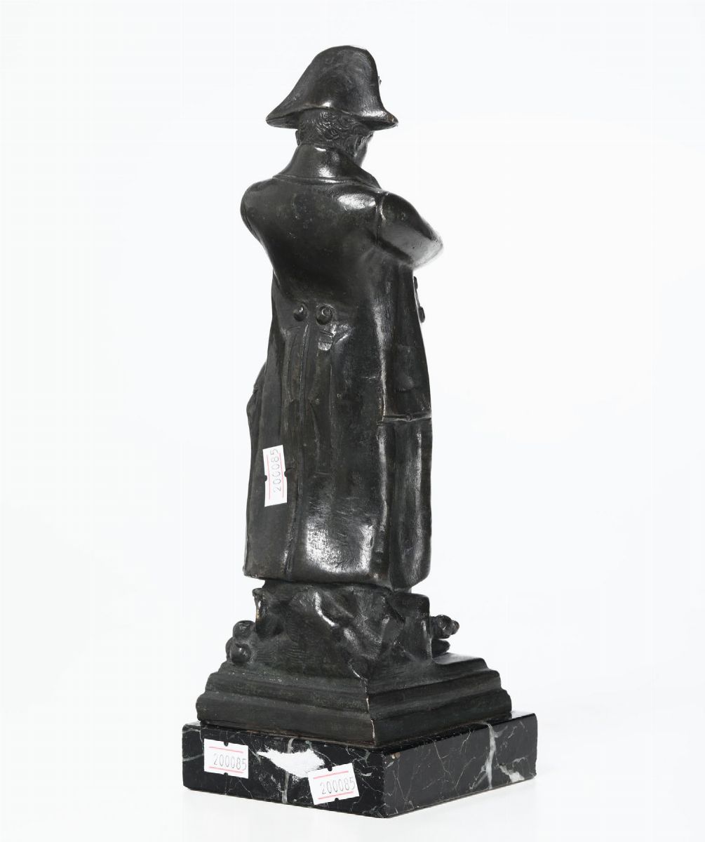 Scultura in Bronzo Raffigurante Napoleone, XIX Secolo