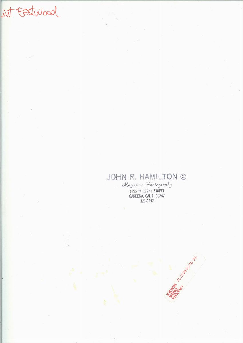 John R. Hamiltonclint Eastwood