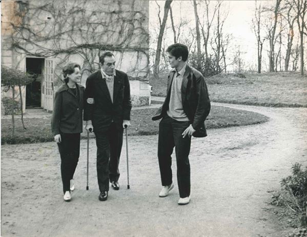 Uberto Guidotti Romy Schneider, Luchino Visconti e Alain Delon