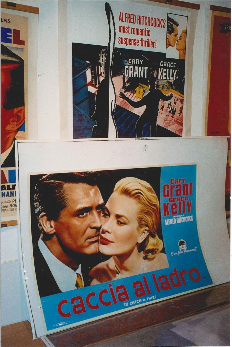 Cary Grant e Grace Kelly in Caccia al Ladro, Monaco, 1955