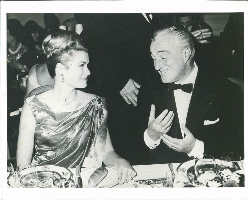 Grace Kelly con Vittorio De Sica, “Sporting club di Montecarlo”  - Auction Once upon a time in Hollywood - Cambi Casa d'Aste