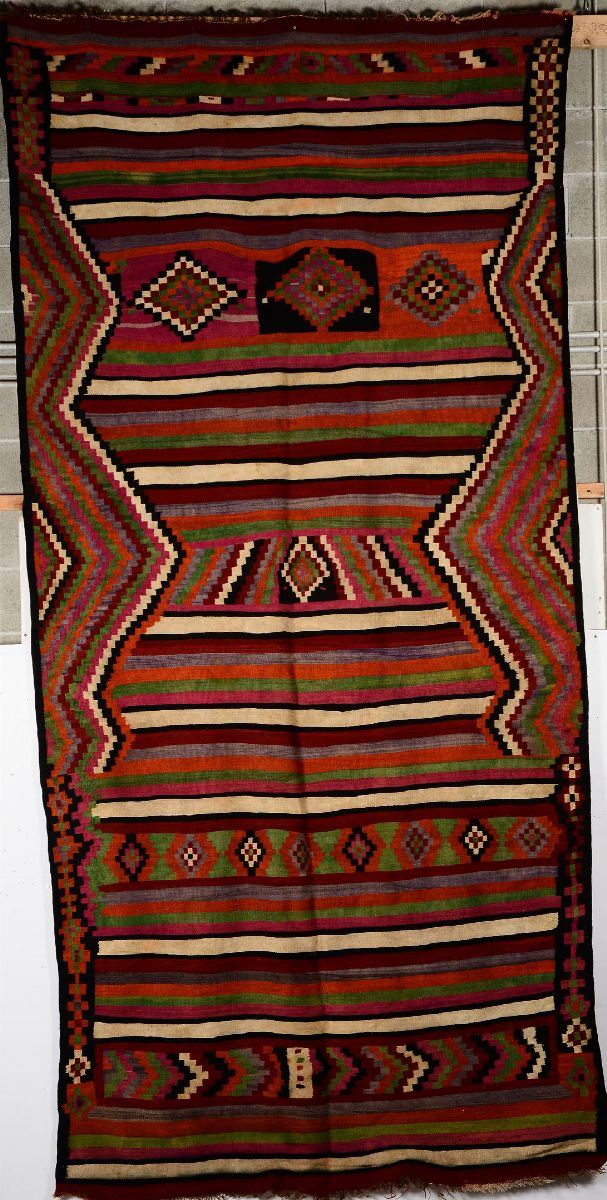 Kilim prima metà XX secolo  - Auction Carpets - Time Auction - Cambi Casa d'Aste