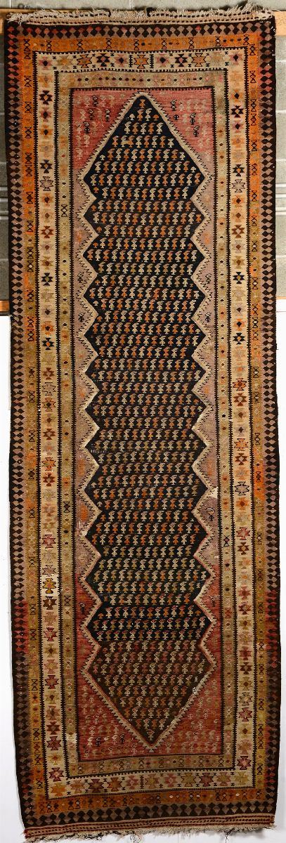 Kilim Persia inizio XX secolo  - Auction Furnitures, Paintings and Works of Art - Cambi Casa d'Aste