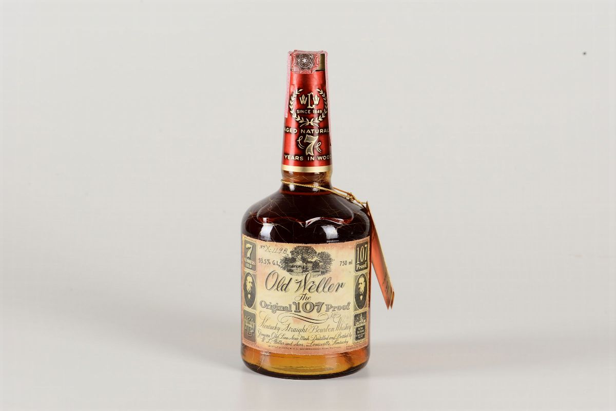 W. L. Weller &sons, Old Weller, The Original 107 Proof, N. X-1198