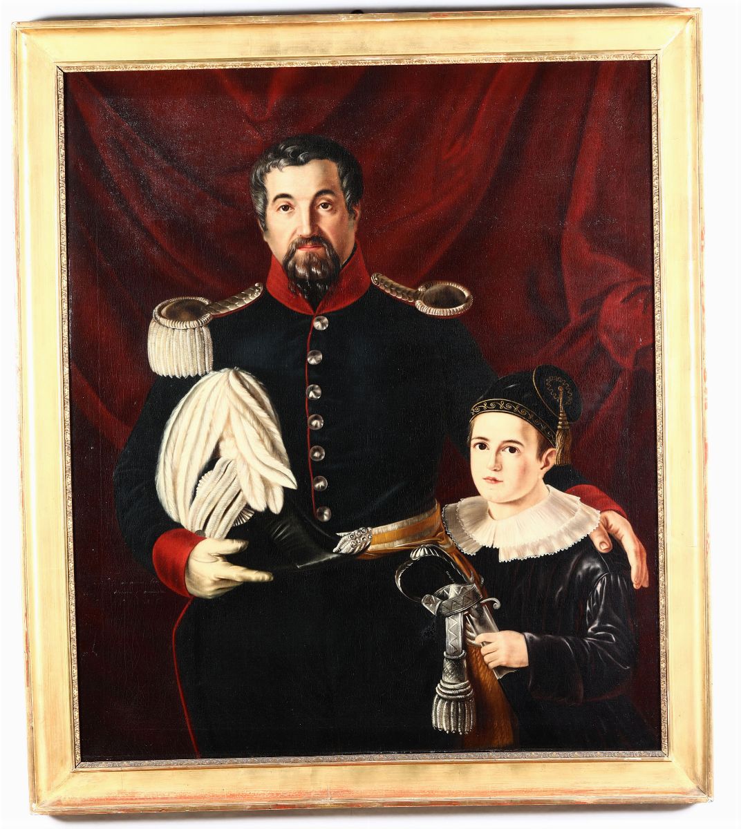 Camillo Domeniconi (1800-1860)ritratti Nobiliari