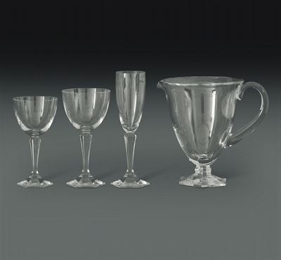 Servizio di Bicchieri “opera” Francia, Manifattura Baccarat, 1991-1999