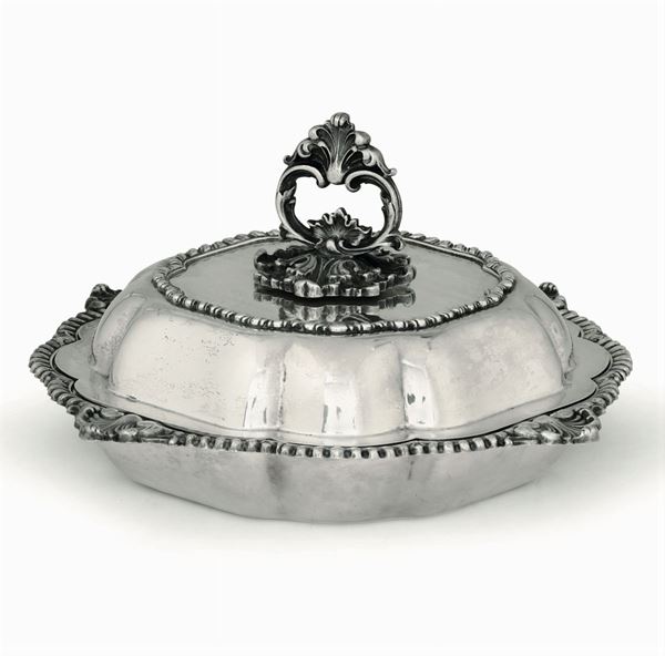 A silver dish, Milan, 1935/45