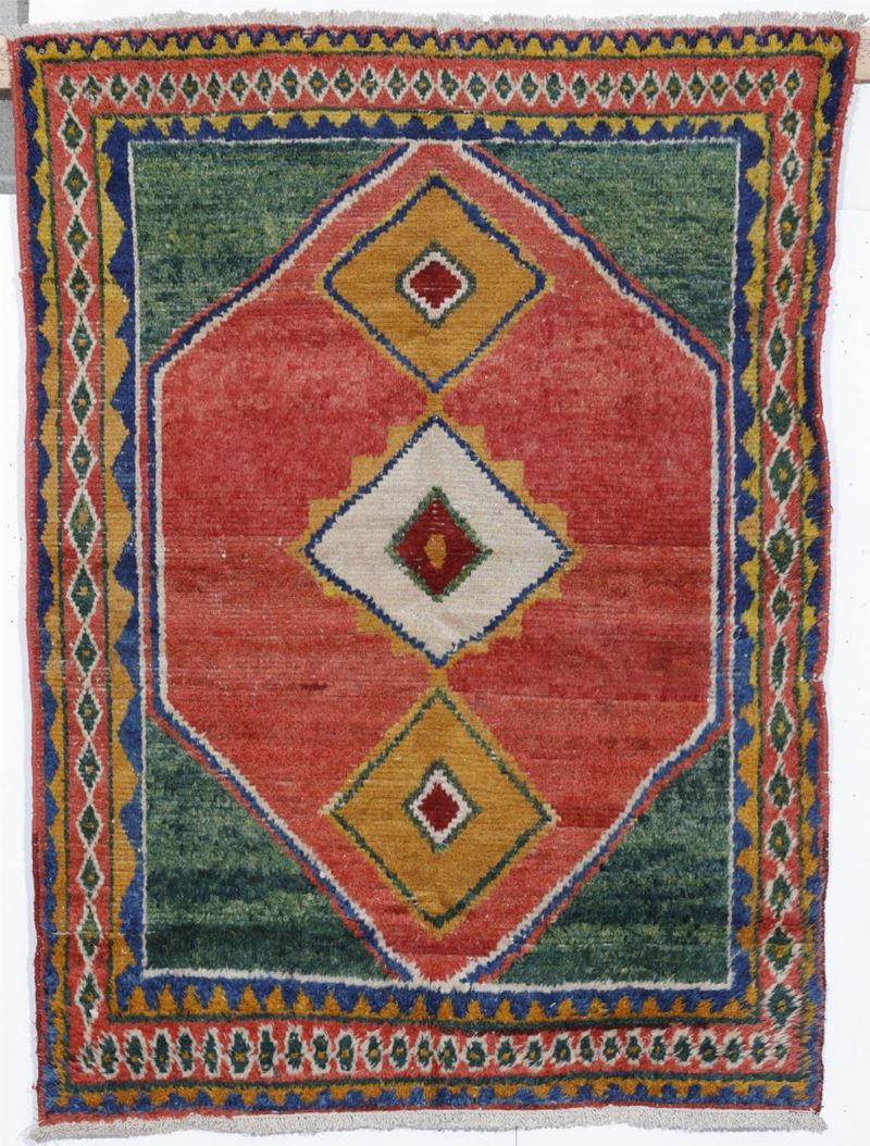 Tappeto Baktiari Gabbeh, inizio XX secolo  - Auction antique rugs - Cambi Casa d'Aste