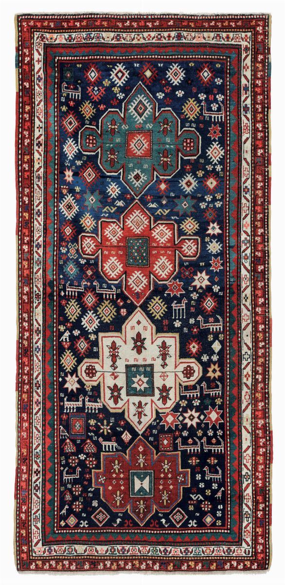 Tappeto Karabagh, Caucaso fine XIX secolo  - Auction antique rugs - Cambi Casa d'Aste