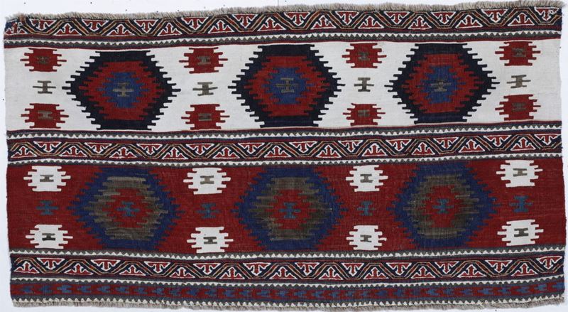 Mafrash Shahsavan Kilim, nord ovest Persia fine XIX secolo  - Auction antique rugs - Cambi Casa d'Aste