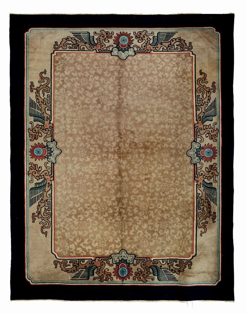 Particolare tappeto Pechino, Cina inizio XX secolo  - Auction Fine Art - Cambi Casa d'Aste