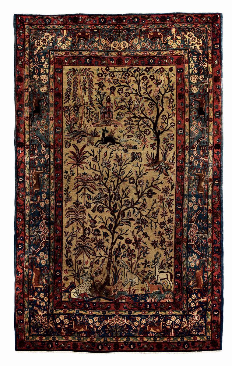 Tappeto Theran, Persia metà XX secolo  - Auction Fine Art - Cambi Casa d'Aste