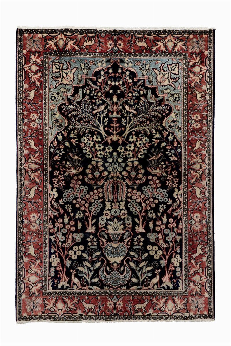 Tappeto Keshan, Persia prima metà XX secolo  - Auction Fine Art - Cambi Casa d'Aste