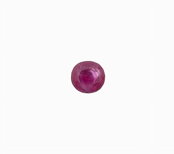 Burmese ruby weighing 6.89 carats. No indications of heating. Gemmological Report R.A.G. Torino n. C1 [..]