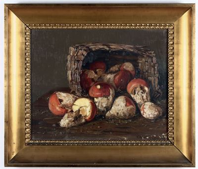 Amedeo Merello (1890-1979)natura Morta con Funghi