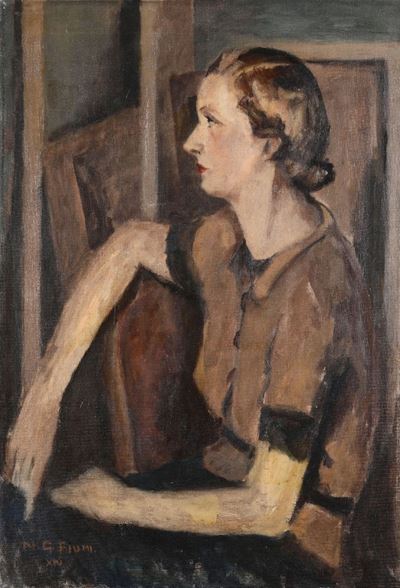 Napoleone Fiumi (1898-1948)figura Femminile