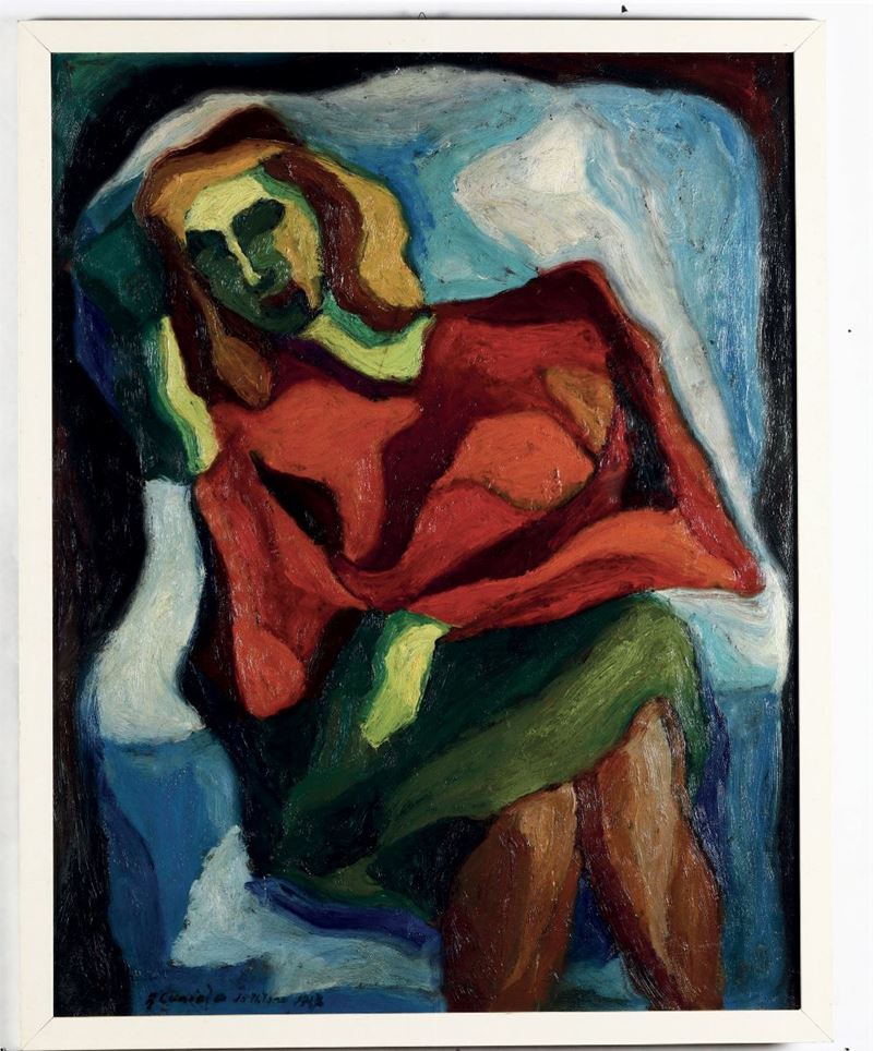 Armando Cuniolo (1900-1955) Figura femminile  - Auction Fine Art - Cambi Casa d'Aste