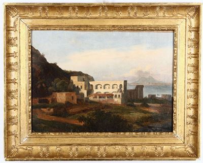 Jean Charles Joseph Rã©mond (1795-1875)veduta di Ischia