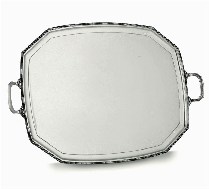A silver tray, Sheffield, 1934  - Auction Collectors' Silvers, 20th Century - II - Cambi Casa d'Aste