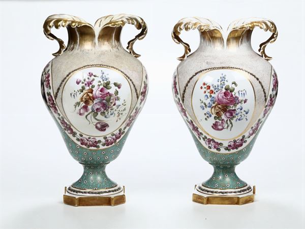 Coppia di vasi Francia, XIX-XX secolo