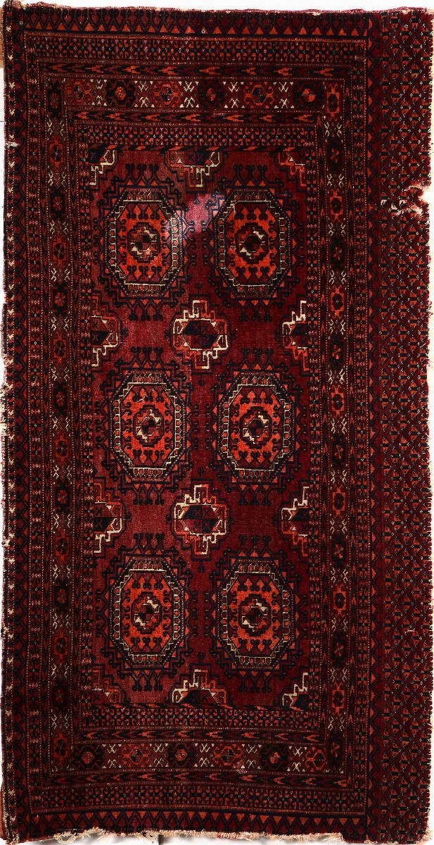 Sacca Salor, Turkestan inizio XX secolo  - Auction Carpets - Time Auction - Cambi Casa d'Aste