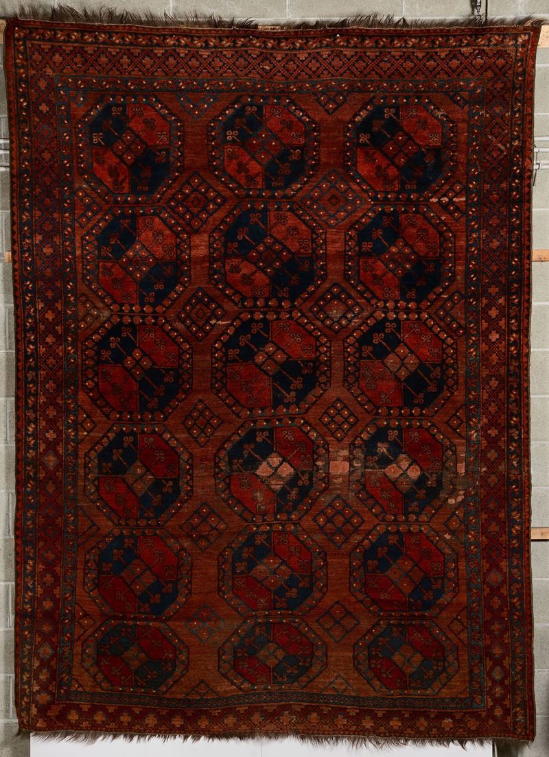 Tappeto afgano fine XIX inizio XX secolo  - Auction Carpets - Timed Auction - Cambi Casa d'Aste