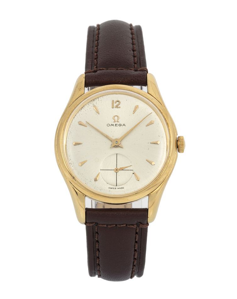 OMEGA - BK2503-1 stainless steel and laminated yellow gold, 1954 circa.  - Auction Watches | Timed Auction - Cambi Casa d'Aste
