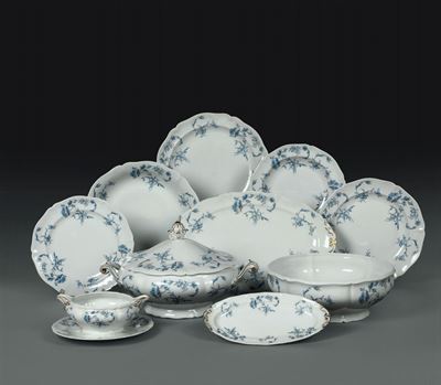 Servizio da Tavola Limoges, Ancienne Manufacture Royale, Seconda Metà del XX Secolo