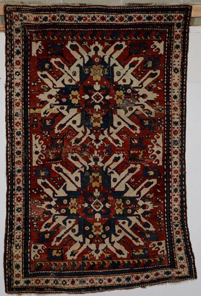Tappeto Kazak, Caucaso Seconda Metà XIX Secolo