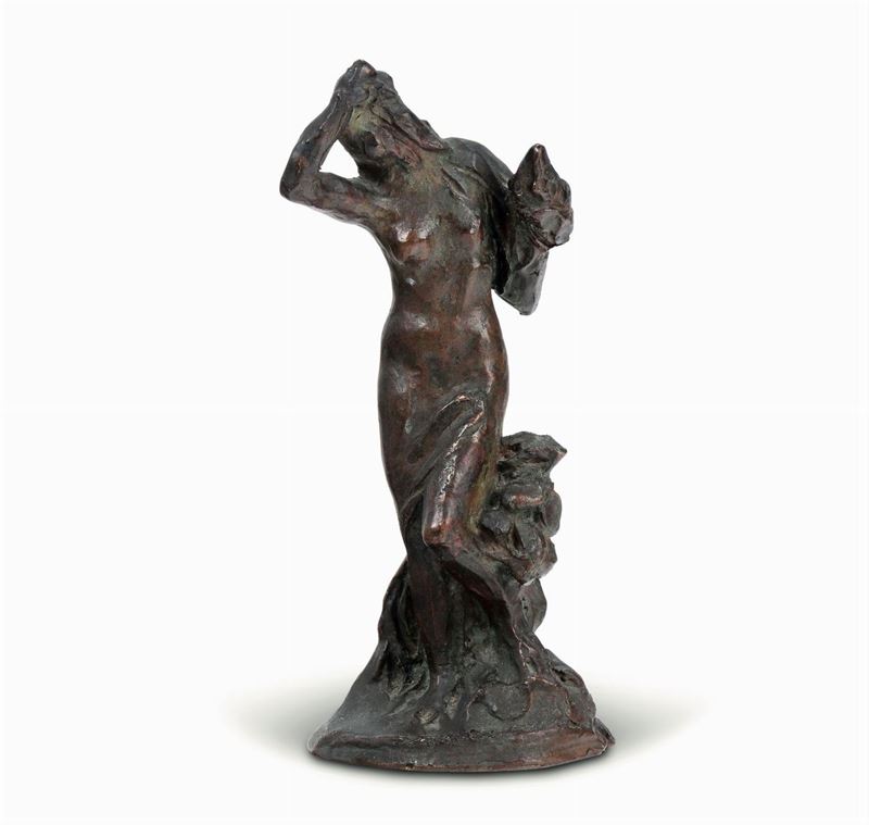 Aimé-Jules Dalou (1838 - 1902) Diana con faretra  - Auction Fine Art - Cambi Casa d'Aste