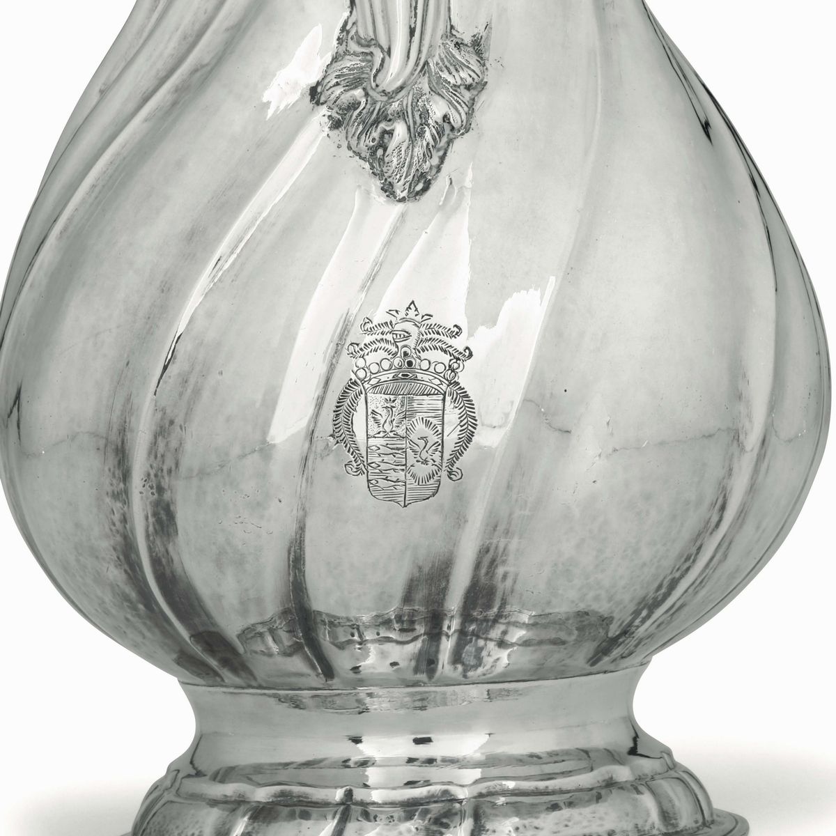Importante Caffettiera. Milano, 1780 Ca., Marchio "testa di Moro", Bottega di Contardo Buccellati...