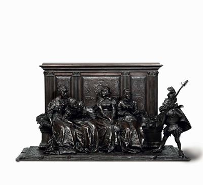 Antonio Pandiani (1838-1928)il Suonatore di Liuto