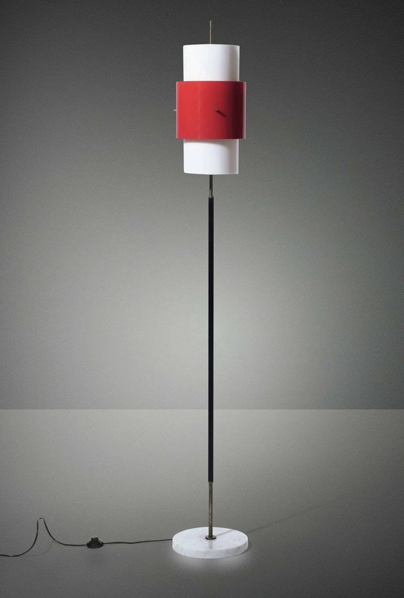 A floor lamp, Italy, 1960s  - Auction Design Lab - Cambi Casa d'Aste