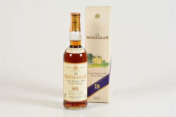 The Macallan, distillato nel 1972, 18 years old