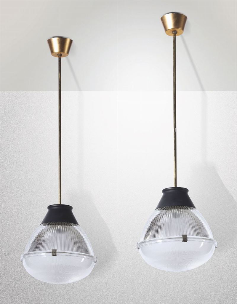 T. Agnoli, two mod. 4409 lamps, Italy, 1958  - Auction Design - Cambi Casa d'Aste