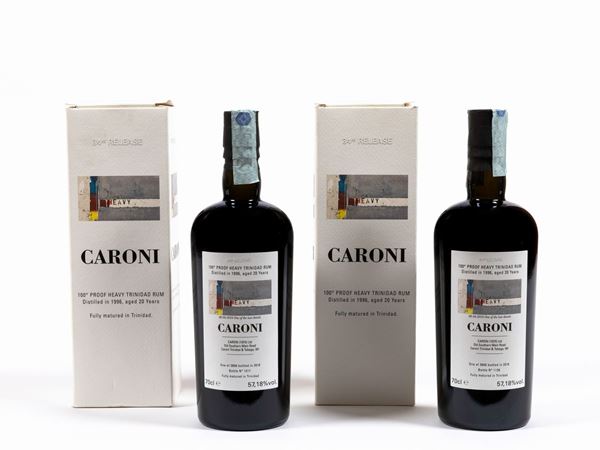 Caroni, 34th release, distillato nel 1996 100° Proof Hevy Trinidad Rum,