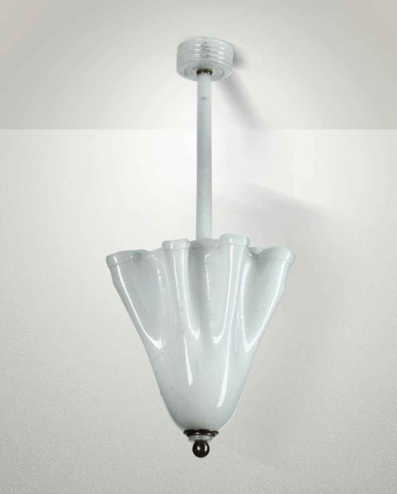 A pendant lamp, Italy, 1950s  - Auction Design - Cambi Casa d'Aste