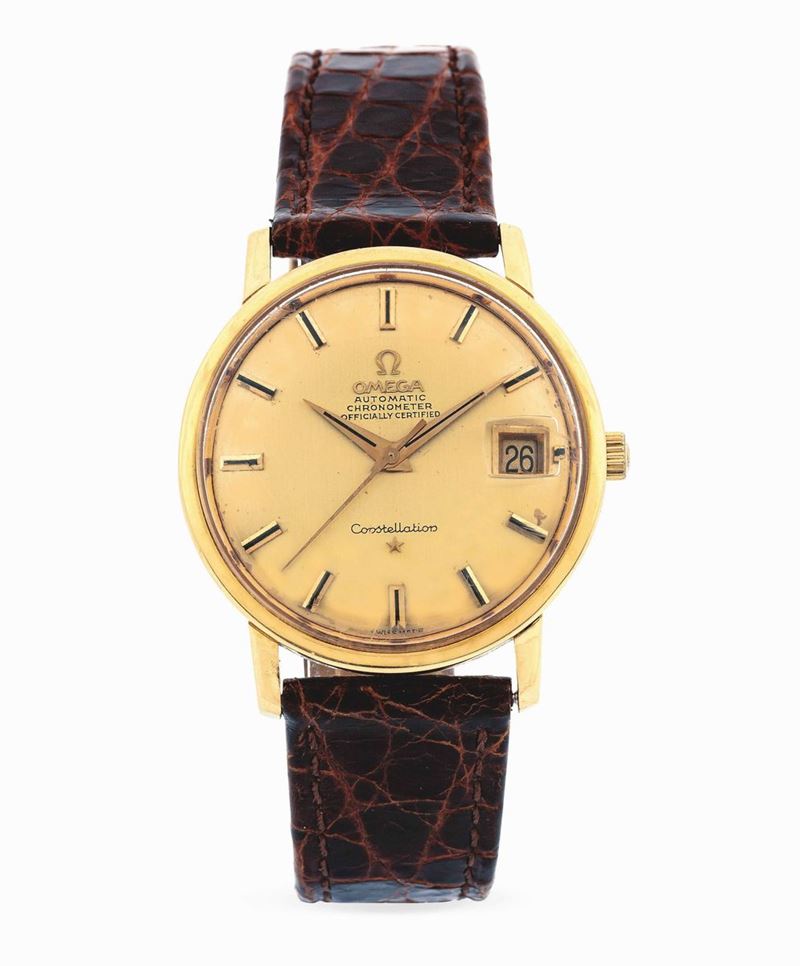 OMEGA - Elegante orologio da polso in oro giallo risalente agli anni '60.  - Asta Orologi da Polso e da Tasca - Cambi Casa d'Aste