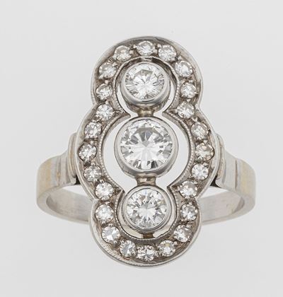Anello con Diamanti Taglio Brillante