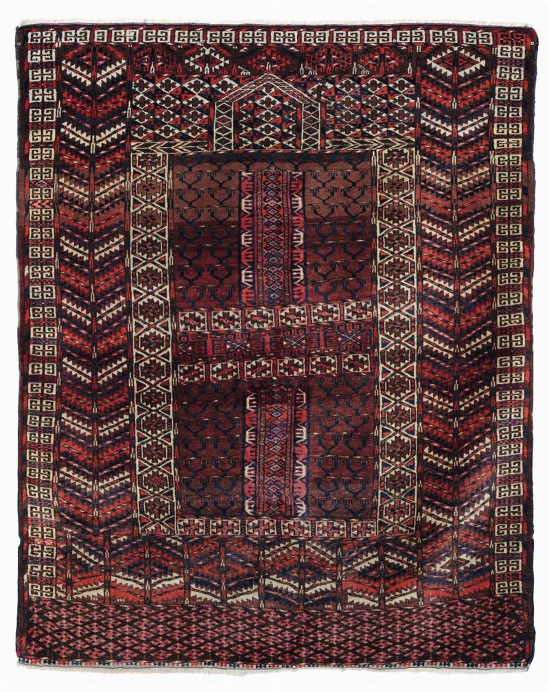 Kizil-Ayak, Turkestan occidentale fine XIX secolo  - Auction antique rugs - Cambi Casa d'Aste