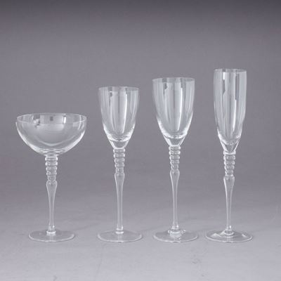 Servizio di Bicchieri "classic Rose" Rosenthal, 1980 Circa