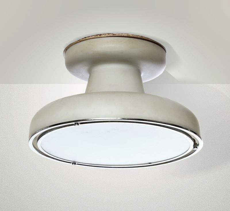 Fontana Arte, a mod. 2501 ceiling lamp, Italy  - Auction Design - Cambi Casa d'Aste