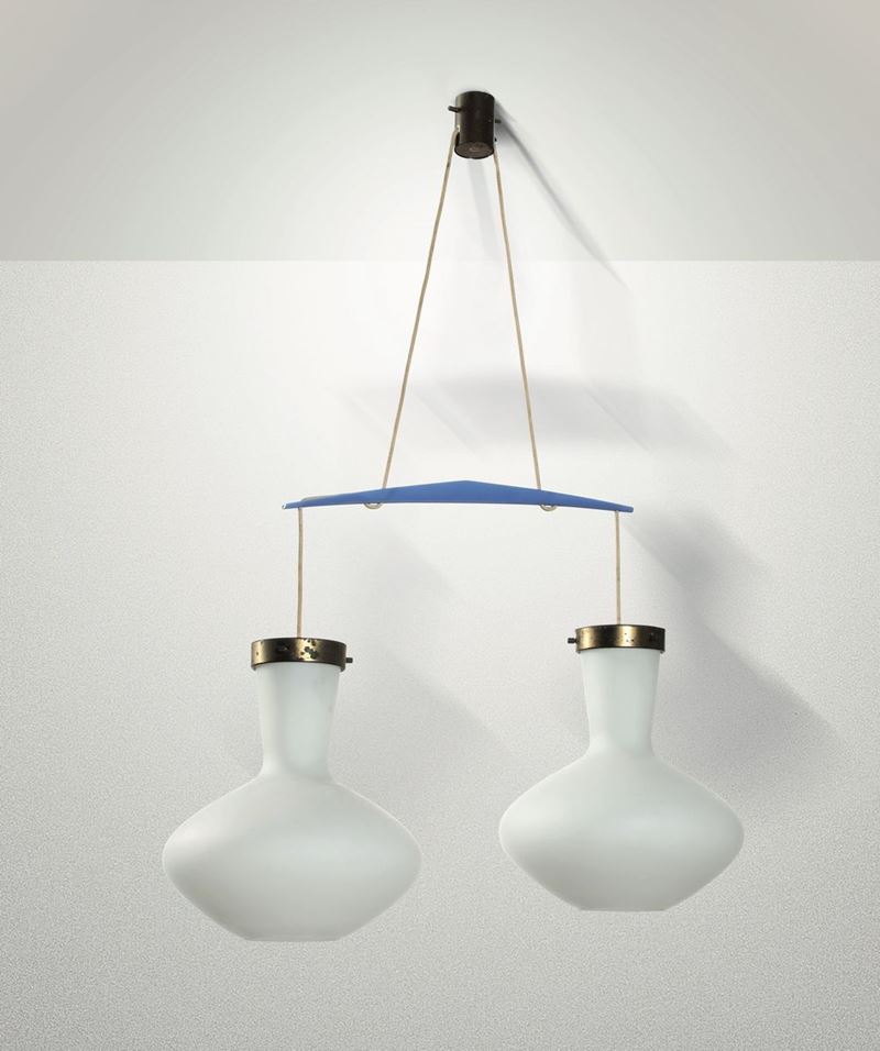 Stilnovo, a pendant lamp, Italy, 1960s  - Auction Design - Cambi Casa d'Aste