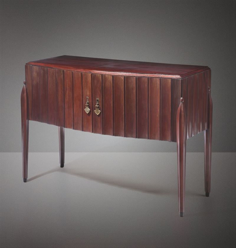 A wooden sideboard, Italy, 1940s  - Auction Design - Cambi Casa d'Aste
