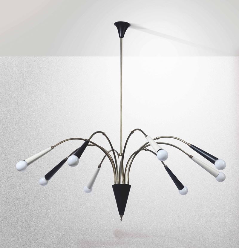 A pendant lamp, Italy, 1950s ca.  - Auction Design - Cambi Casa d'Aste