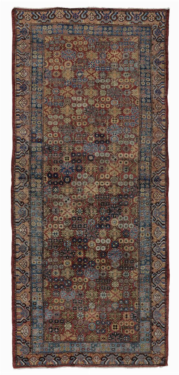 Tappeto Khotan, est Turkestan prima metà XIX secolo  - Auction antique rugs - Cambi Casa d'Aste