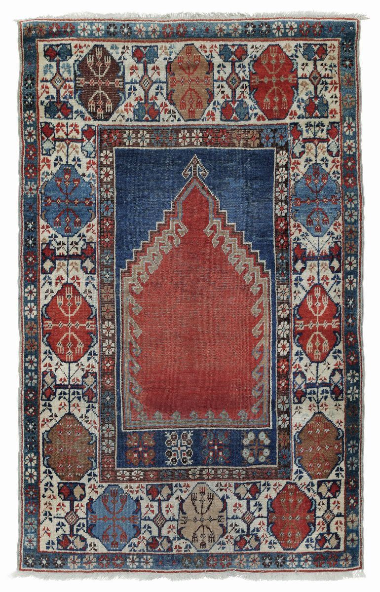 Tappeto Konia, Anatolia centrale metà XIX secolo  - Auction antique rugs - Cambi Casa d'Aste