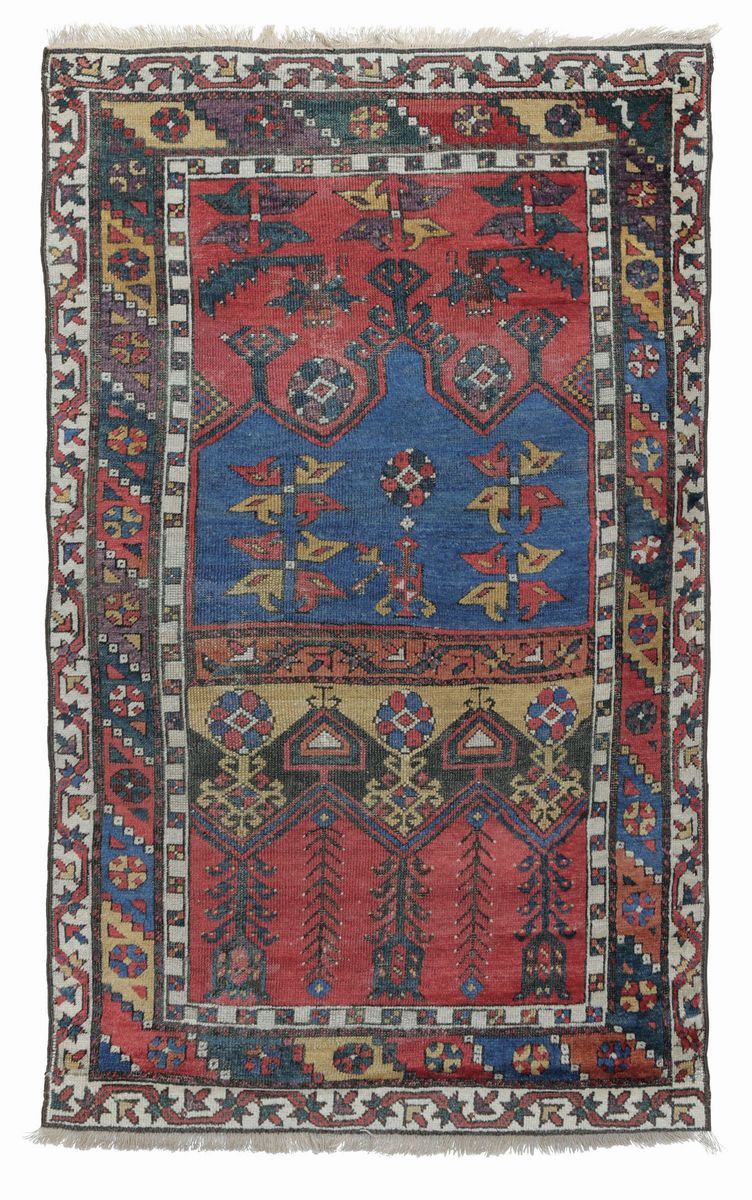Tappeto Ladik, anatolia inizio XIX secolo  - Auction antique rugs - Cambi Casa d'Aste